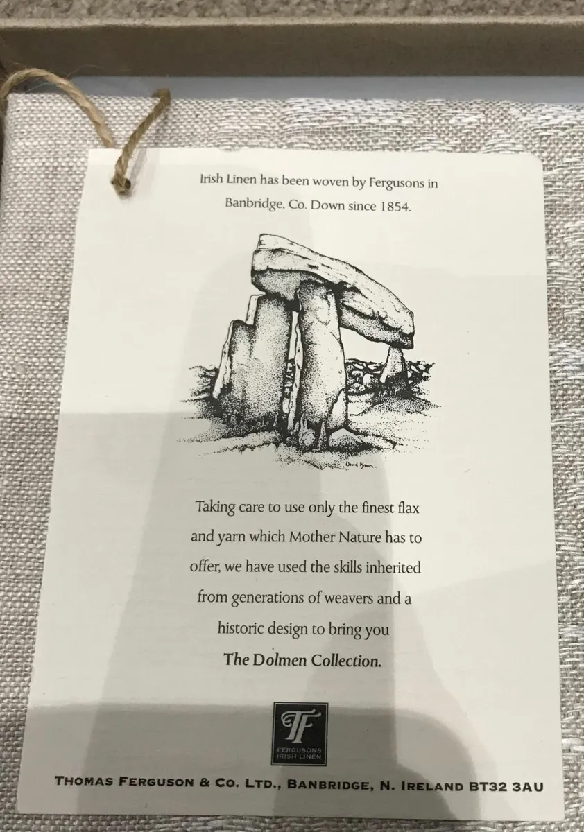 The Dolmen Collection: 4 Irish Linen Placemats NEW - Image 3