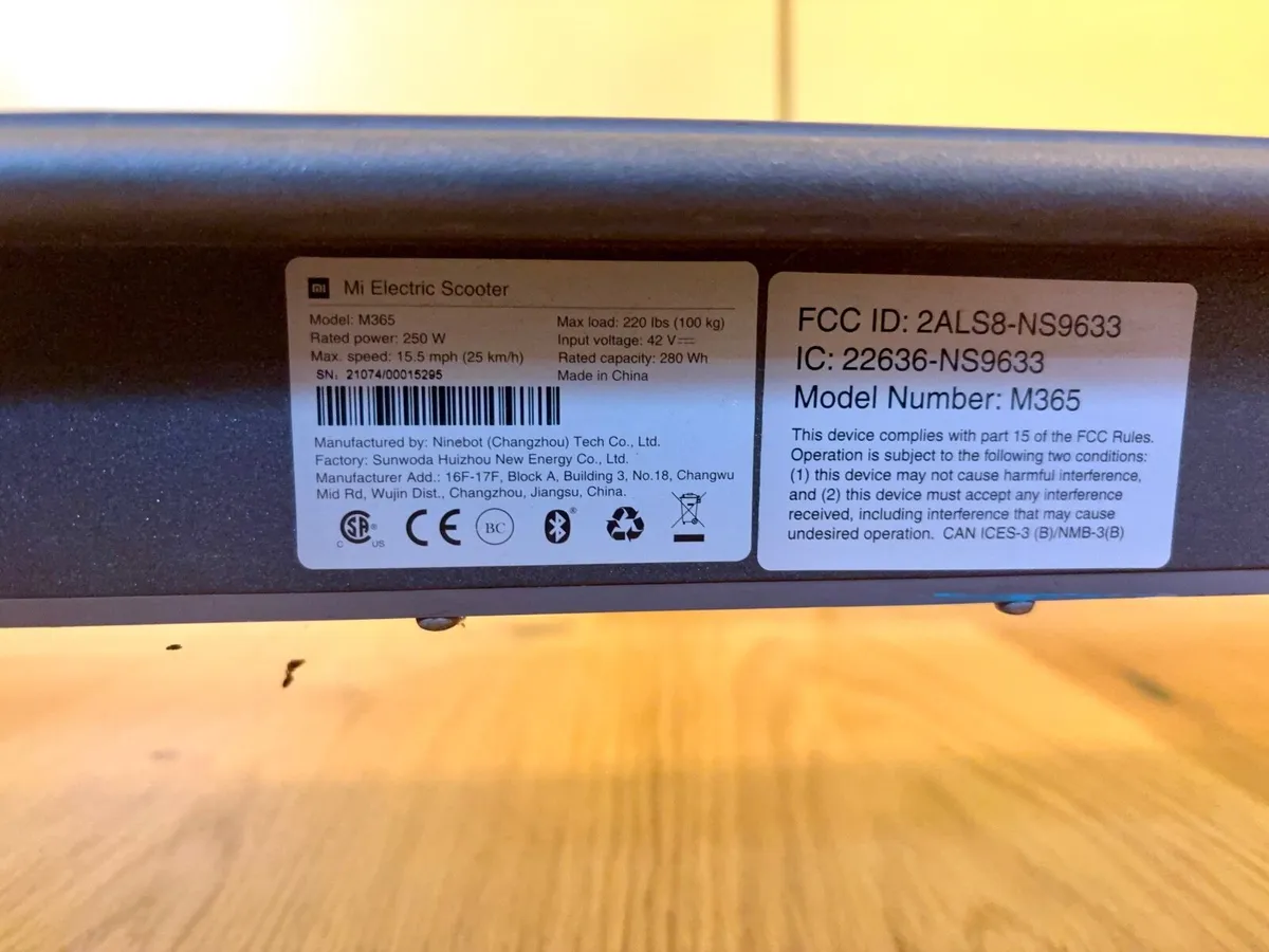 Xiaomi m365 electric scooter - Image 3