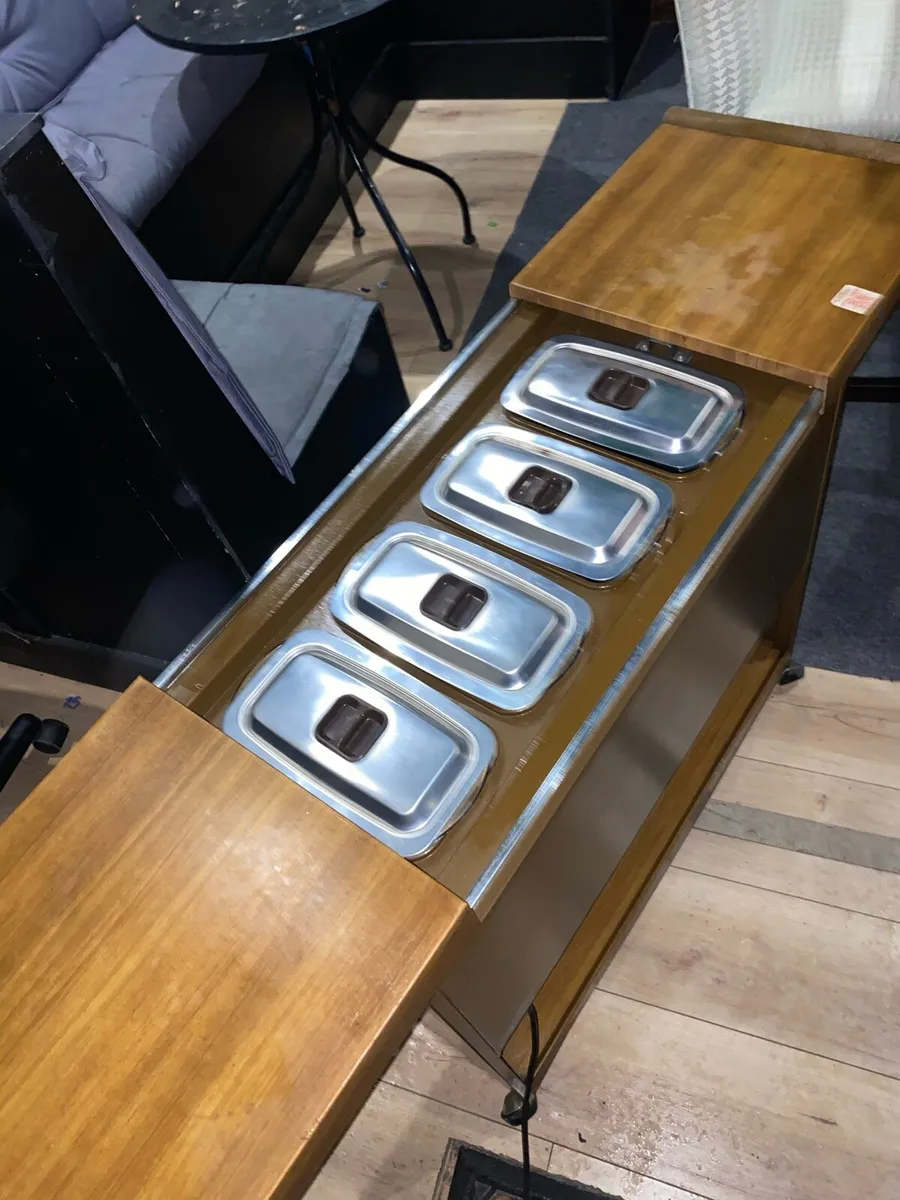 Philips “Hostess” Heated Trolley / Food Warmer - Image 4