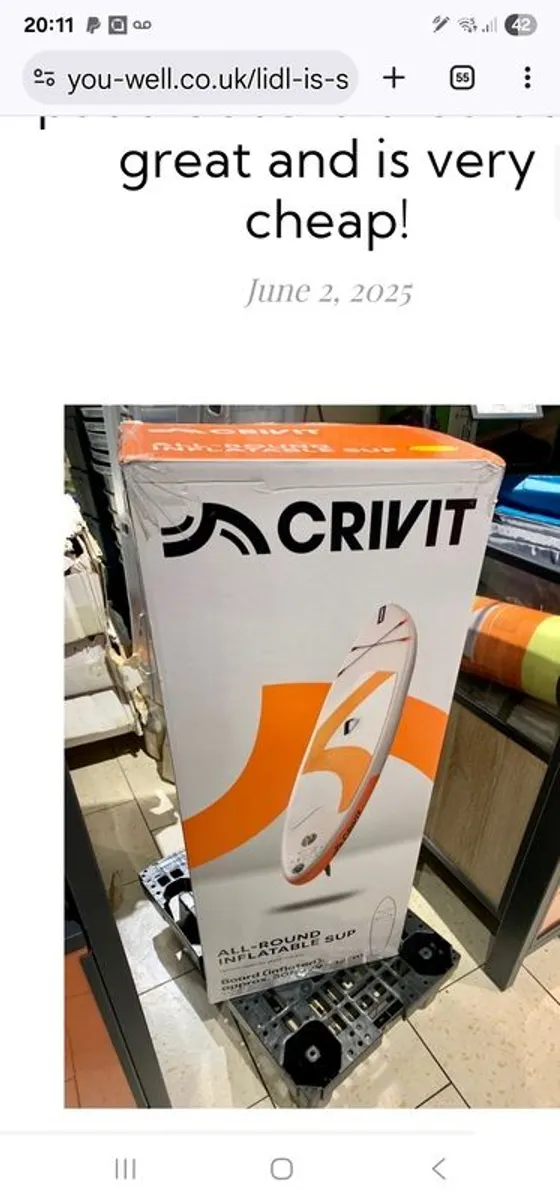 Stand up paddle board - Image 1