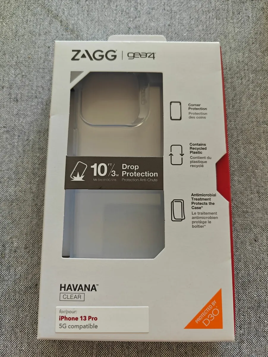 ZAGG Gear4 Havana Clear Case – iPhone 13 Pro - Image 1
