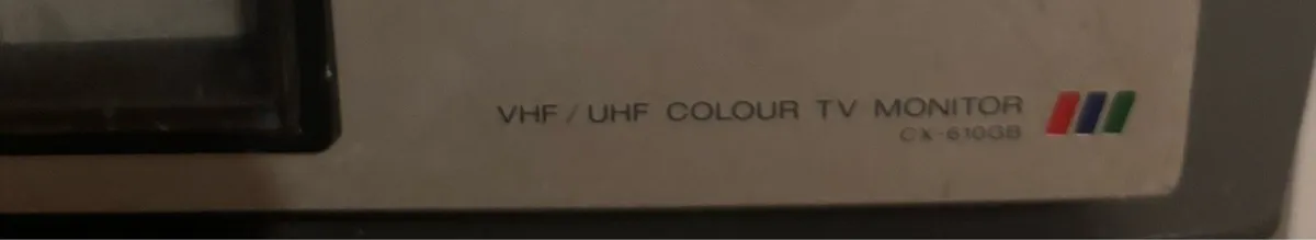 JVC CX-610GB Vintage 6” Colour TV - Image 4