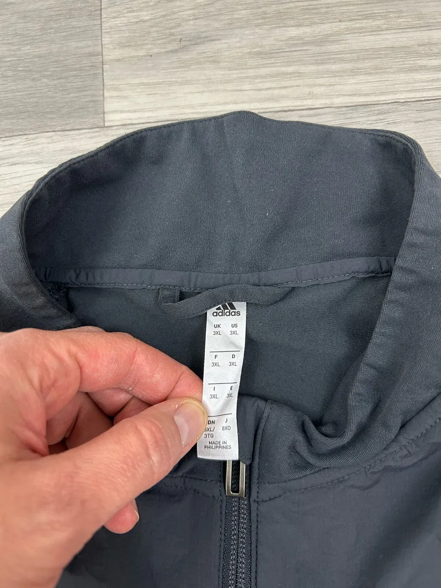 Adidas Munster Rugby Half Zip Jumper Top Mens 3XL - Image 4