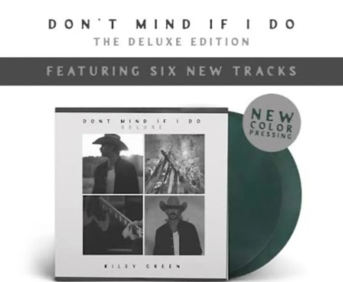 Riley Green “Don’t Mind If I Do” Deluxe Vinyl New - Image 2