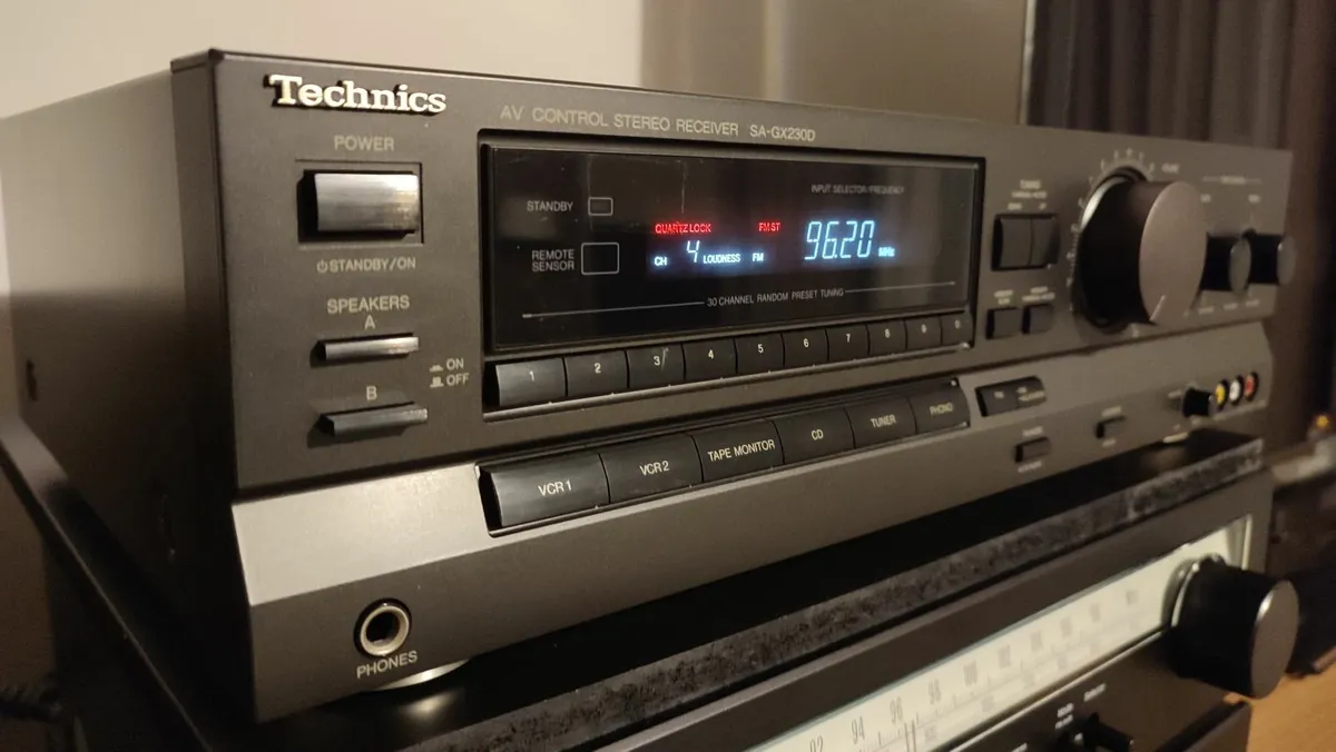 TECHNICS SA-GX230 Receiver/Amplifier..VGC.Cleaned - Image 1