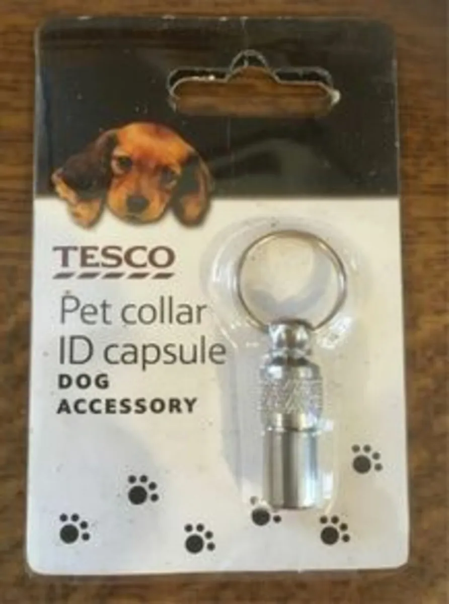 BRAND NEW Pet Cat Collar, ID Capsule, Balls, Mouse - Image 1