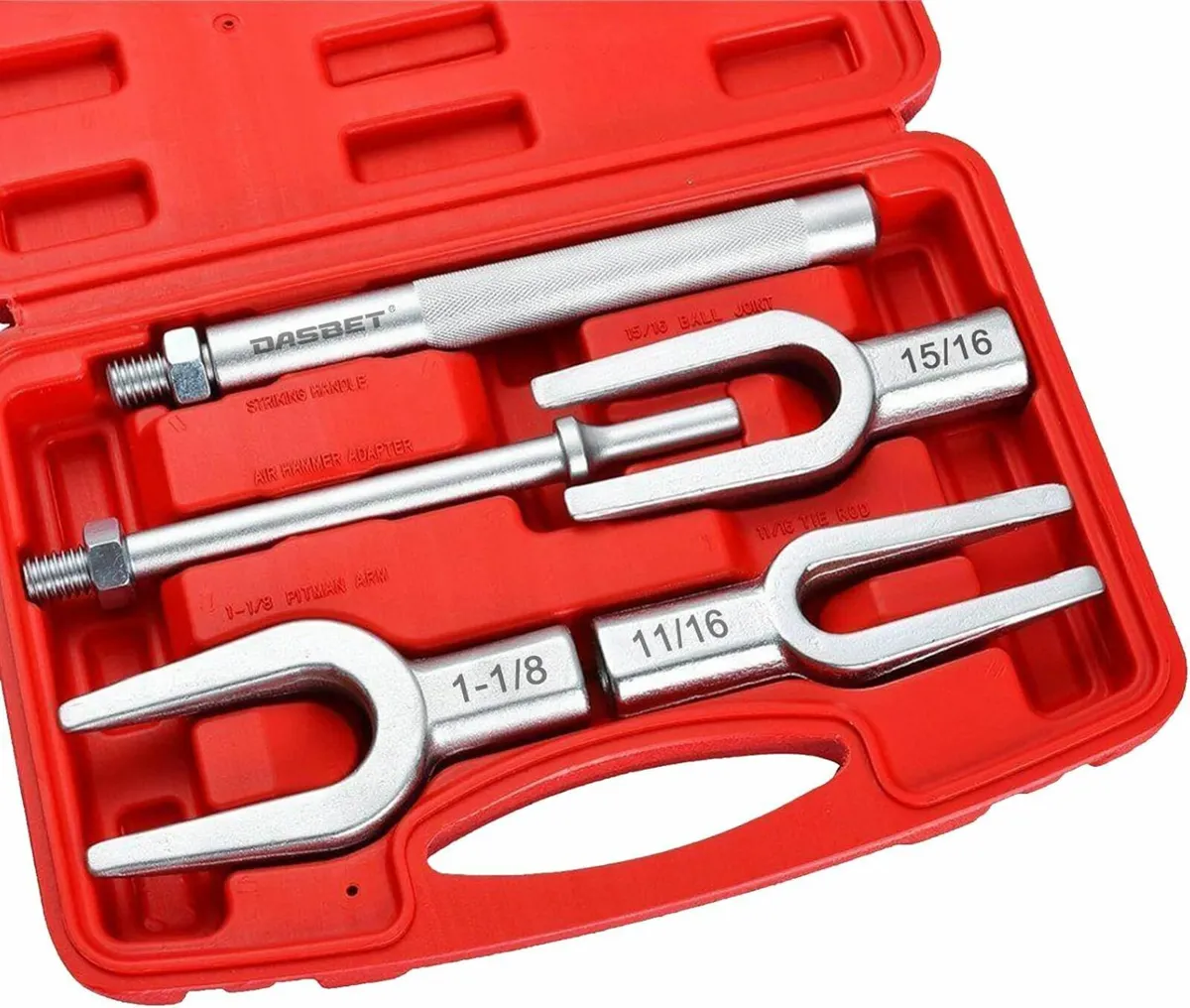 5-Piece Ball Joint Separator Tool, Pickle Fork To