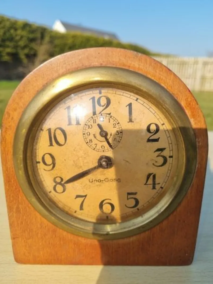 Vintage German Desk Alarm Clock - Image 1
