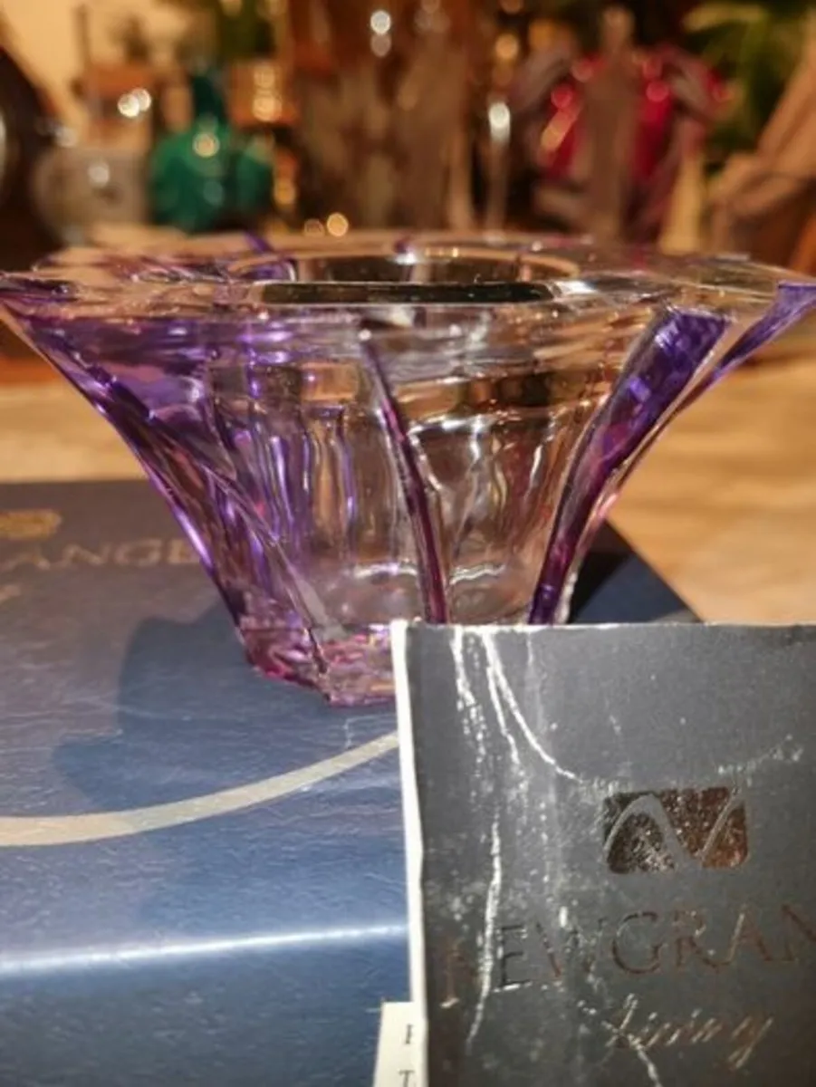 Two crystal candlesticks NEWGRANGE - Image 4