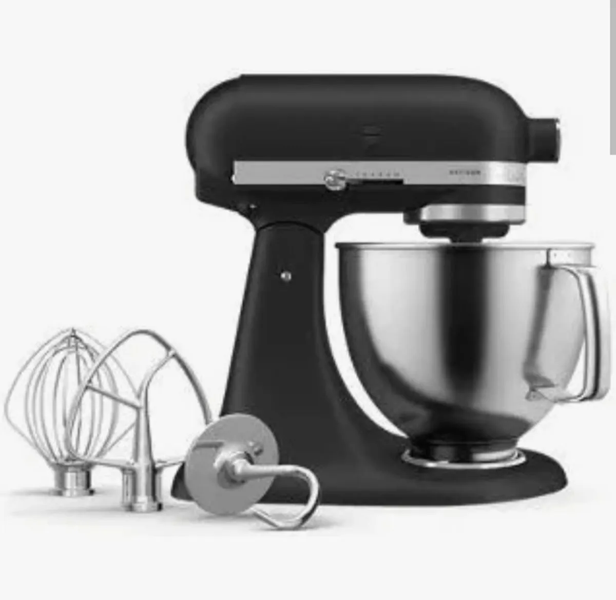 KitchenAid Artisan 125 Mixer Matte Black.