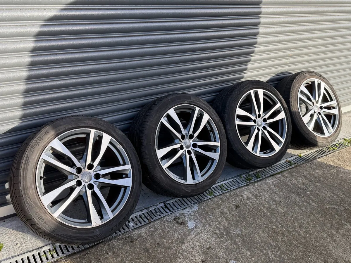 19” GENUINE AUDI A6 ALLOYS - Image 1