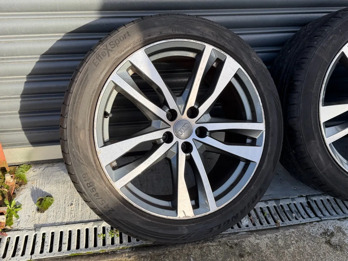19” GENUINE AUDI A6 ALLOYS - Image 2