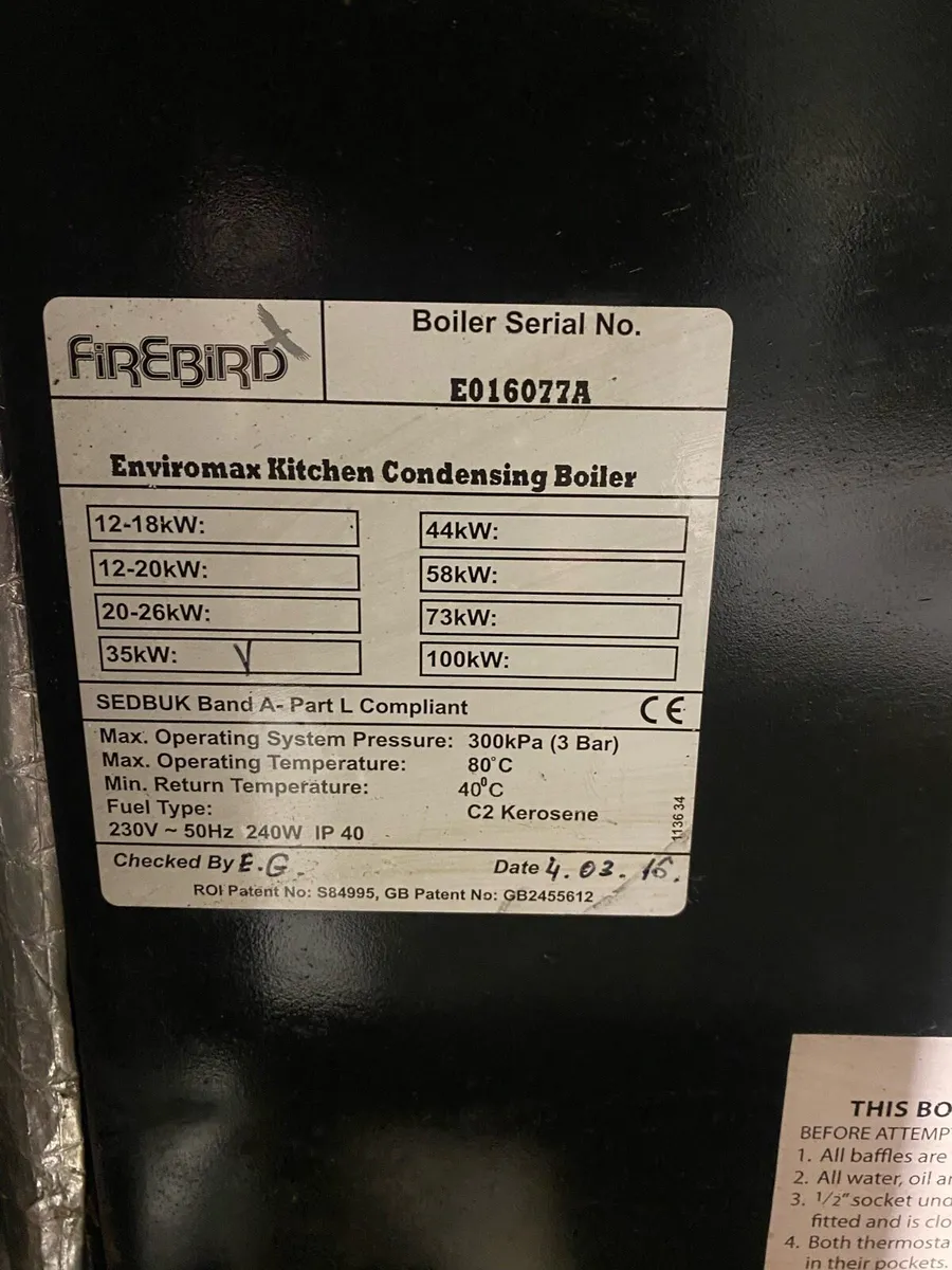 Oil boiler - Image 4