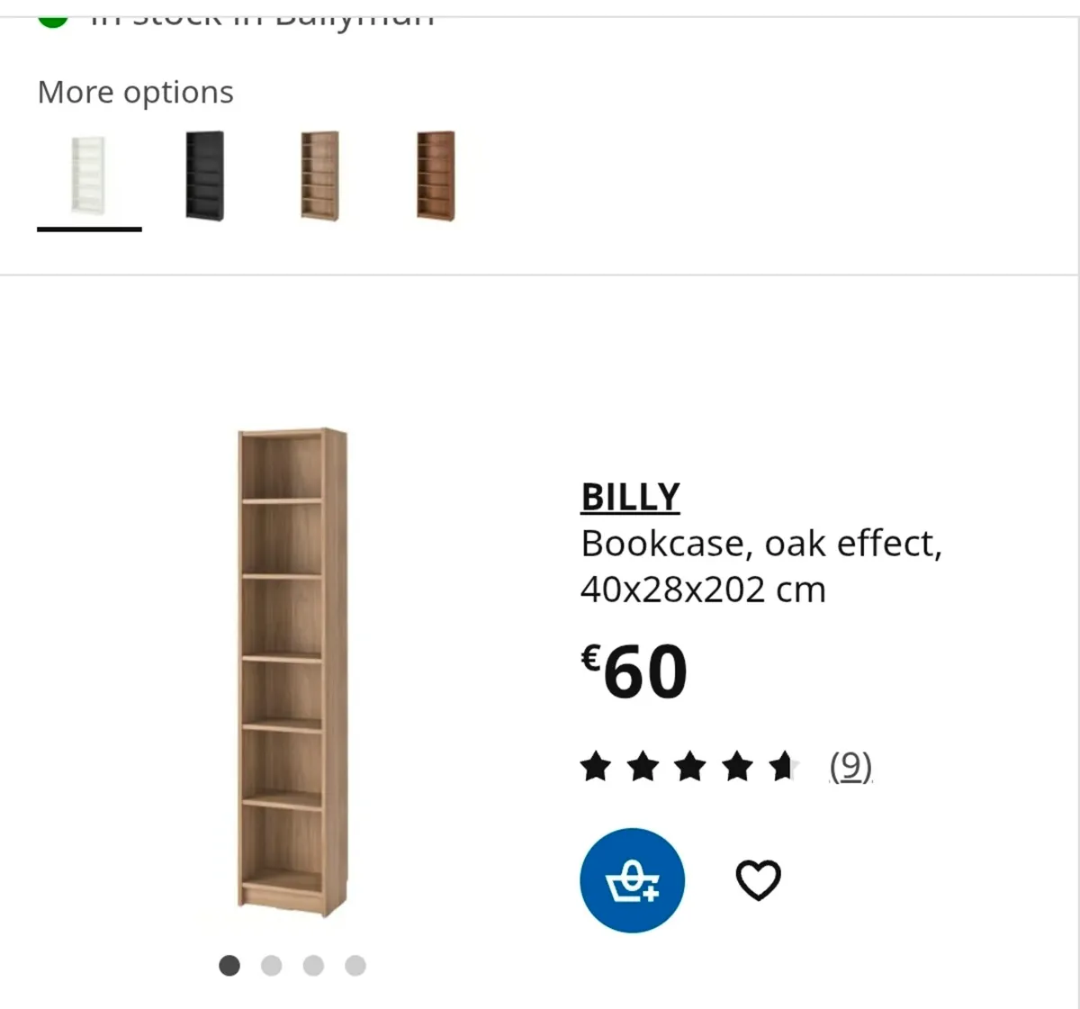 Ikea Billy bookcase - Image 1