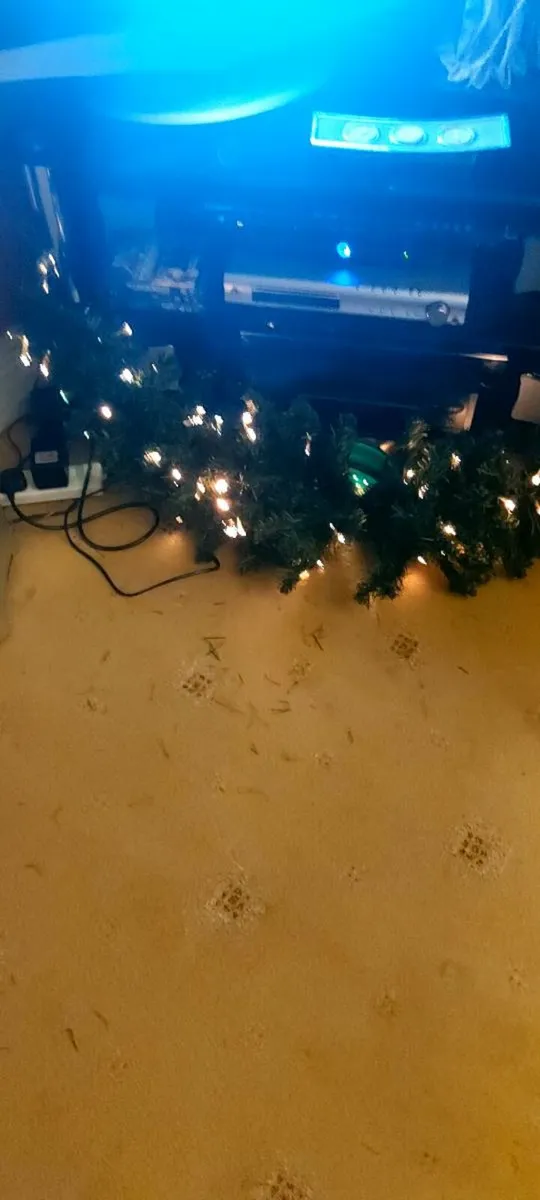 48 " Fibre Optic Christmas Garland. - Image 4