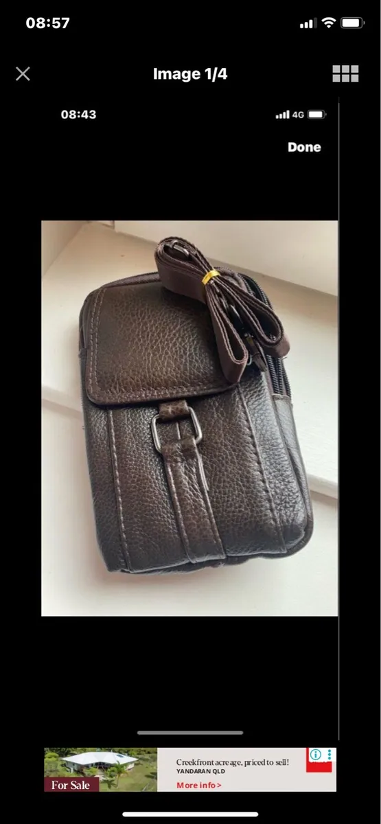 New leather Waist/ Shoulder Bag - Image 1