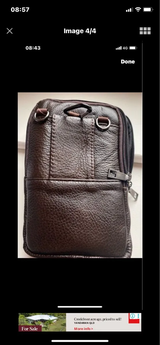 New leather Waist/ Shoulder Bag - Image 4