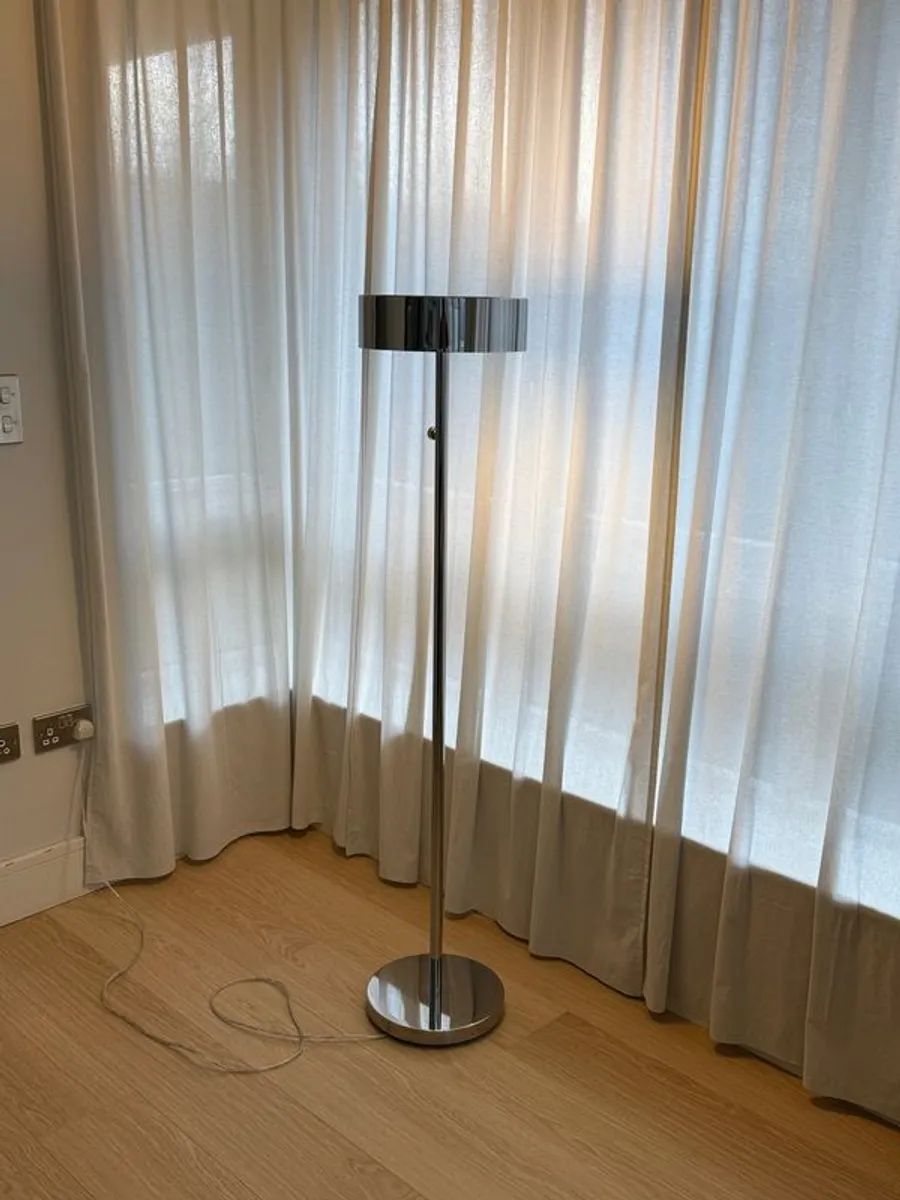 Chrome Floor Lamp - Image 2