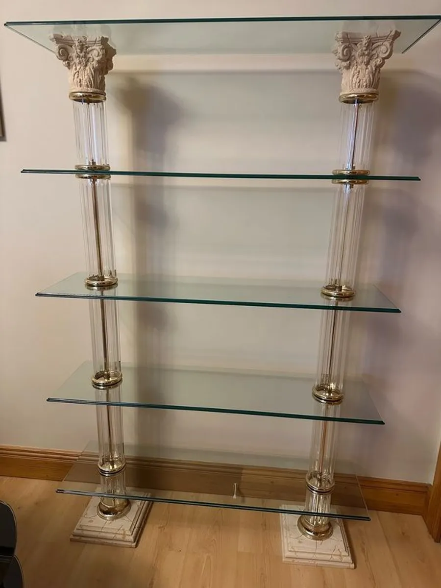 Coffee table with matching display stand - Image 3