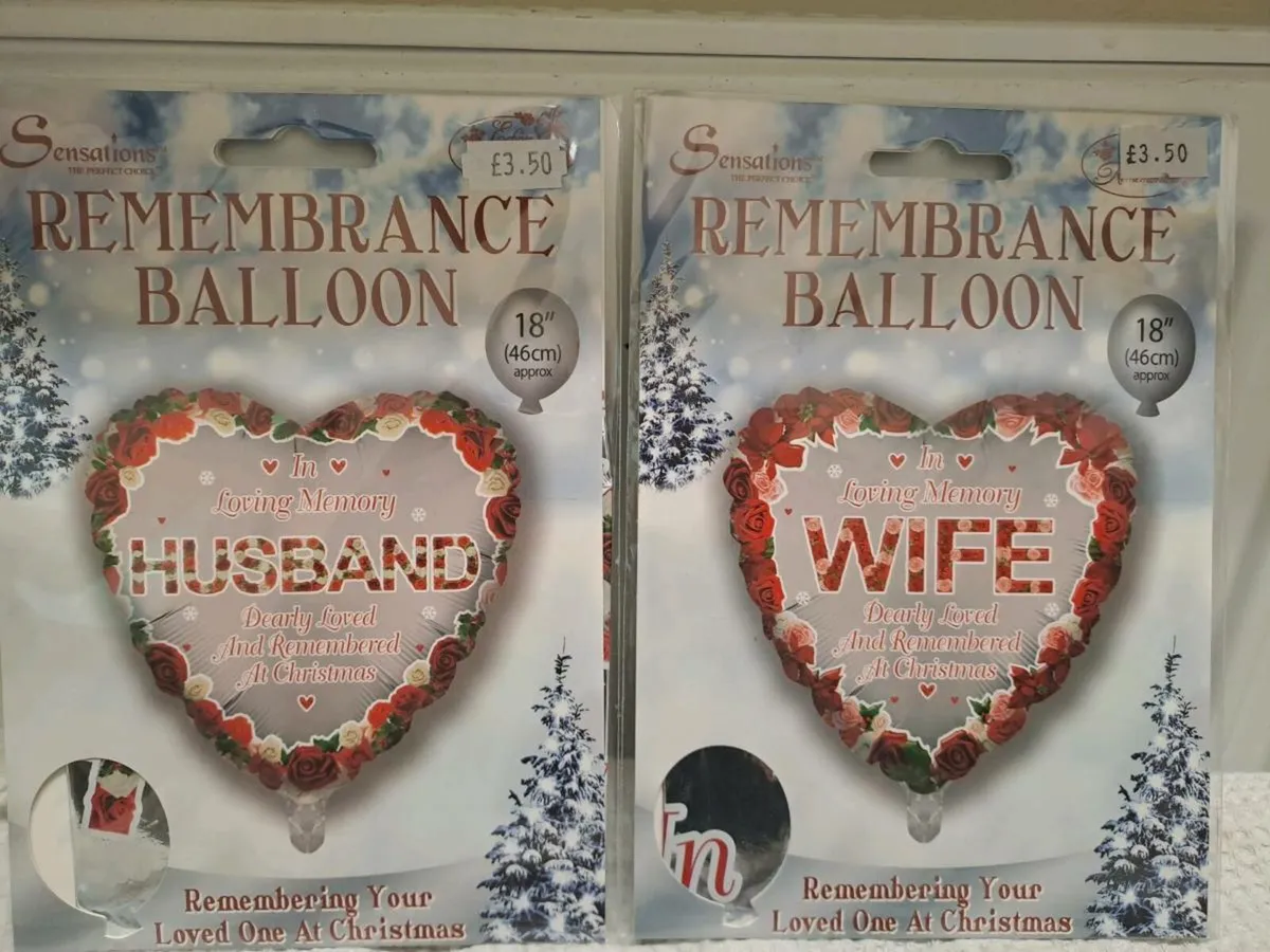 5 different Remembrance balloons - Image 3