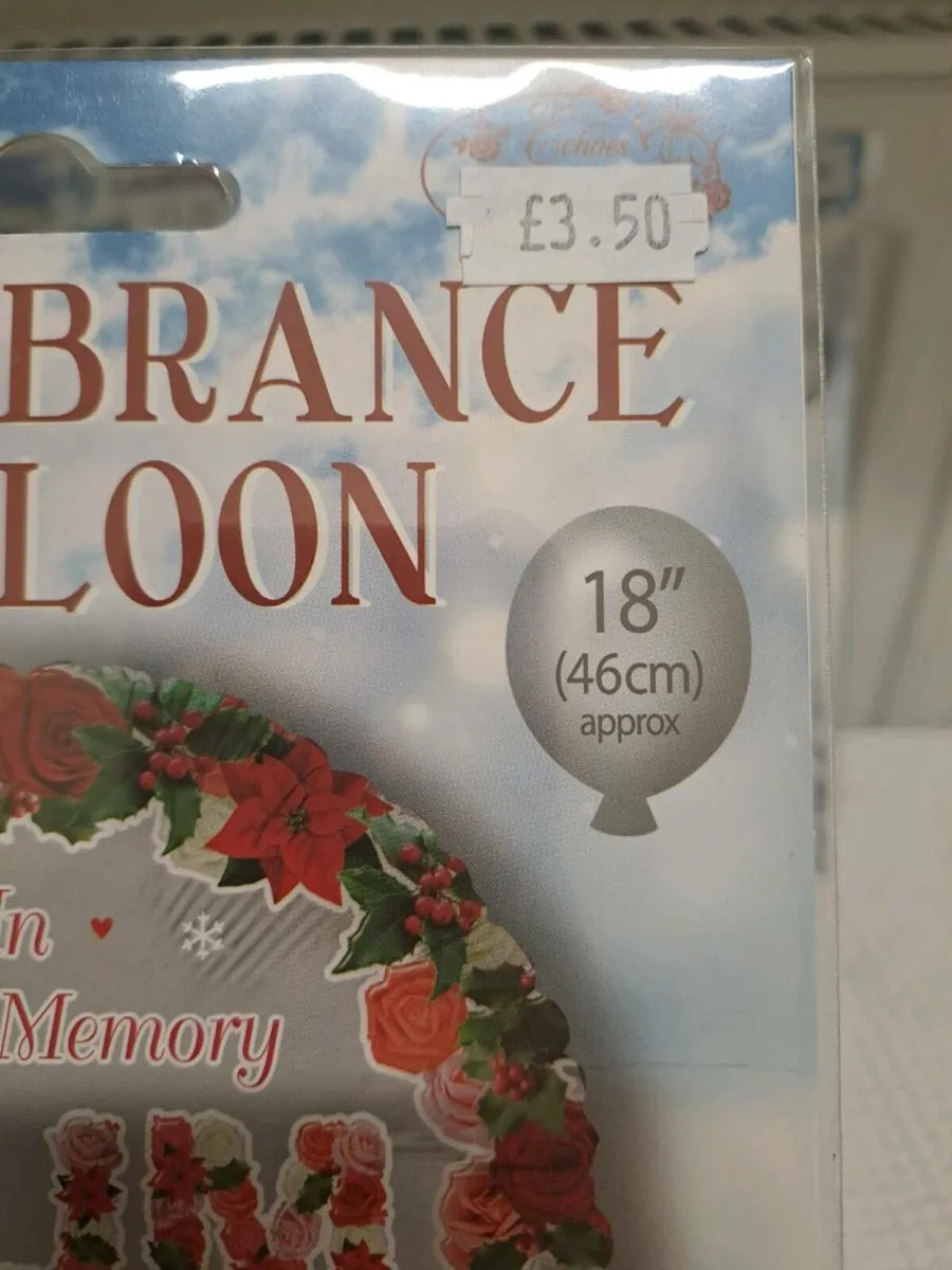 5 different Remembrance balloons - Image 4