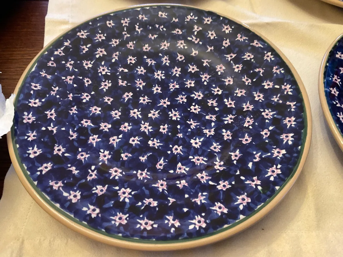 Nicholas Mosse blue lawn Every day /lunch plate - Image 1