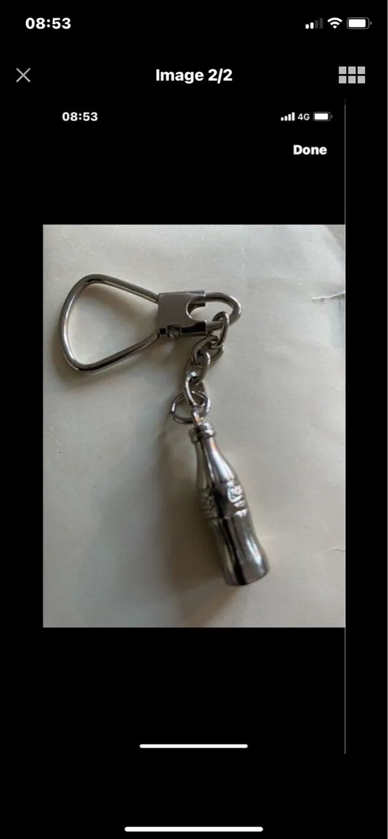 Rare Coca Cola Key Ring - Image 2