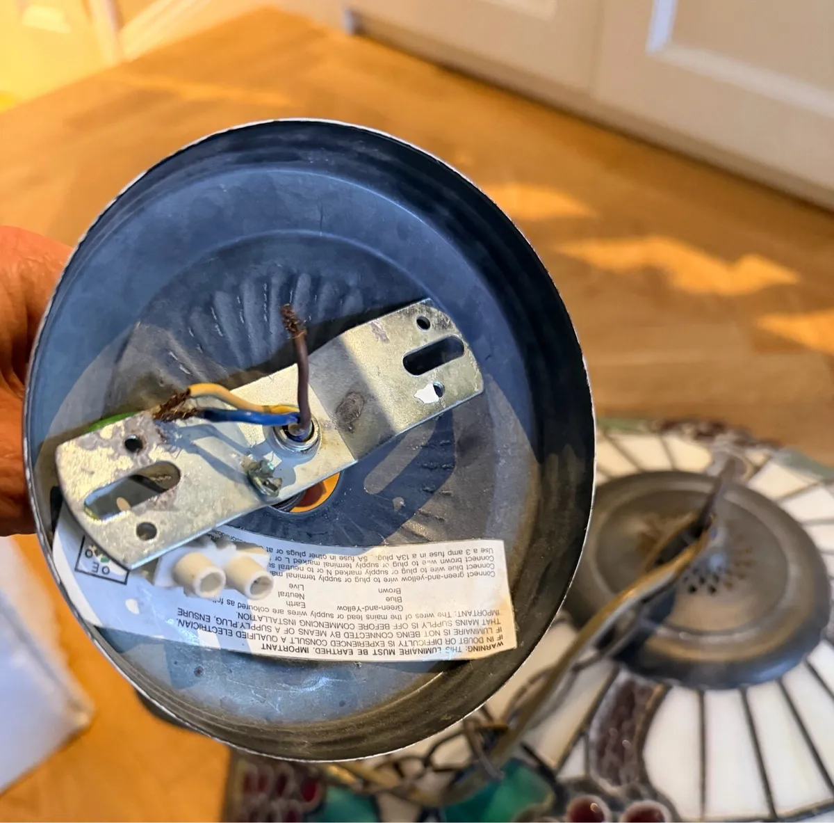 Tiffany style pendant chandelier light - Image 3