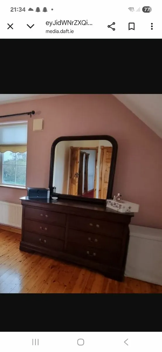 Mahogany Bedroom Furniture - Image 2