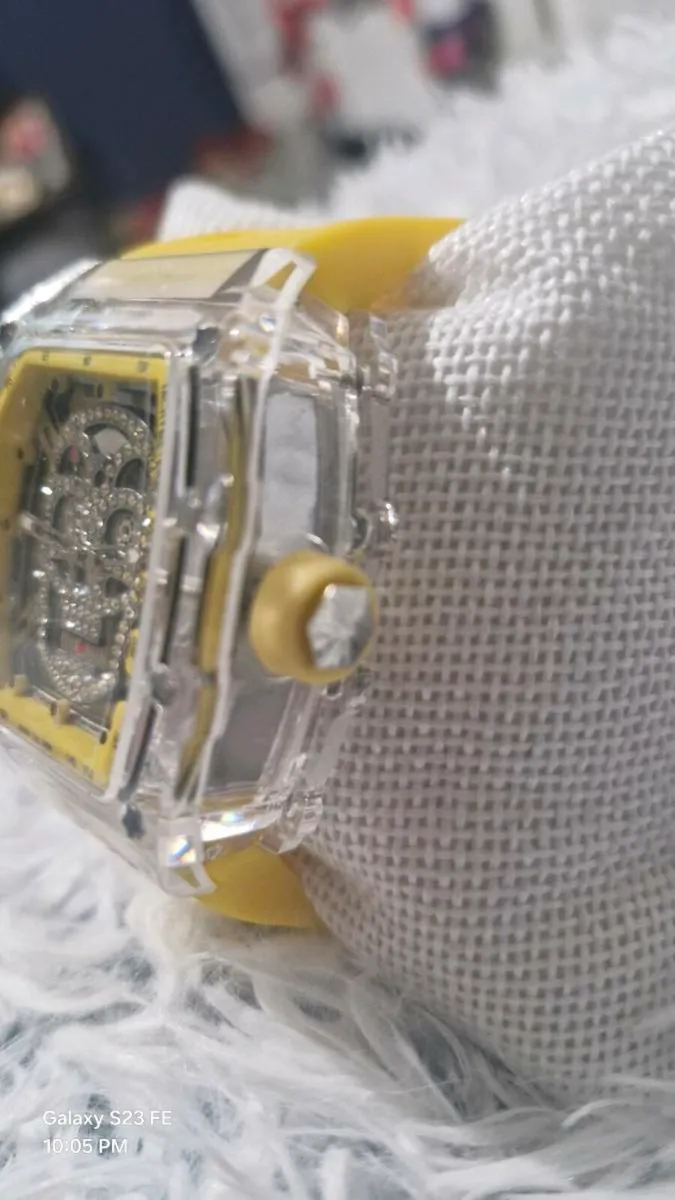 RM style Skeleton/skull day date watch - Image 3