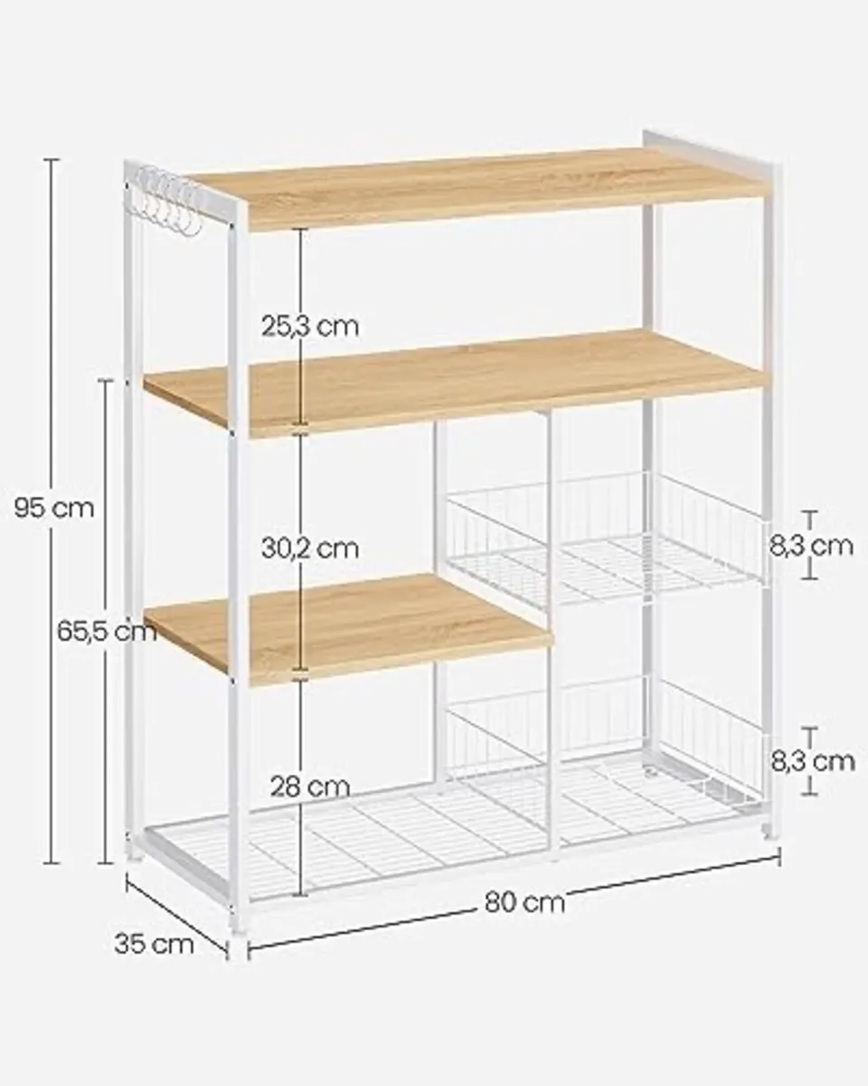 Kitchen Shelf, Standing Shelf - Image 3