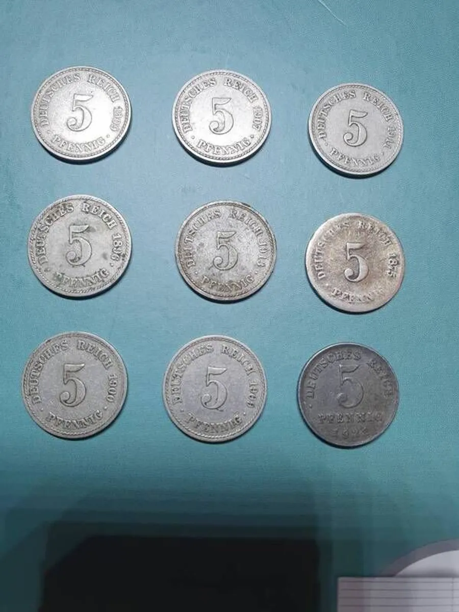 Old German Coins - Image 1