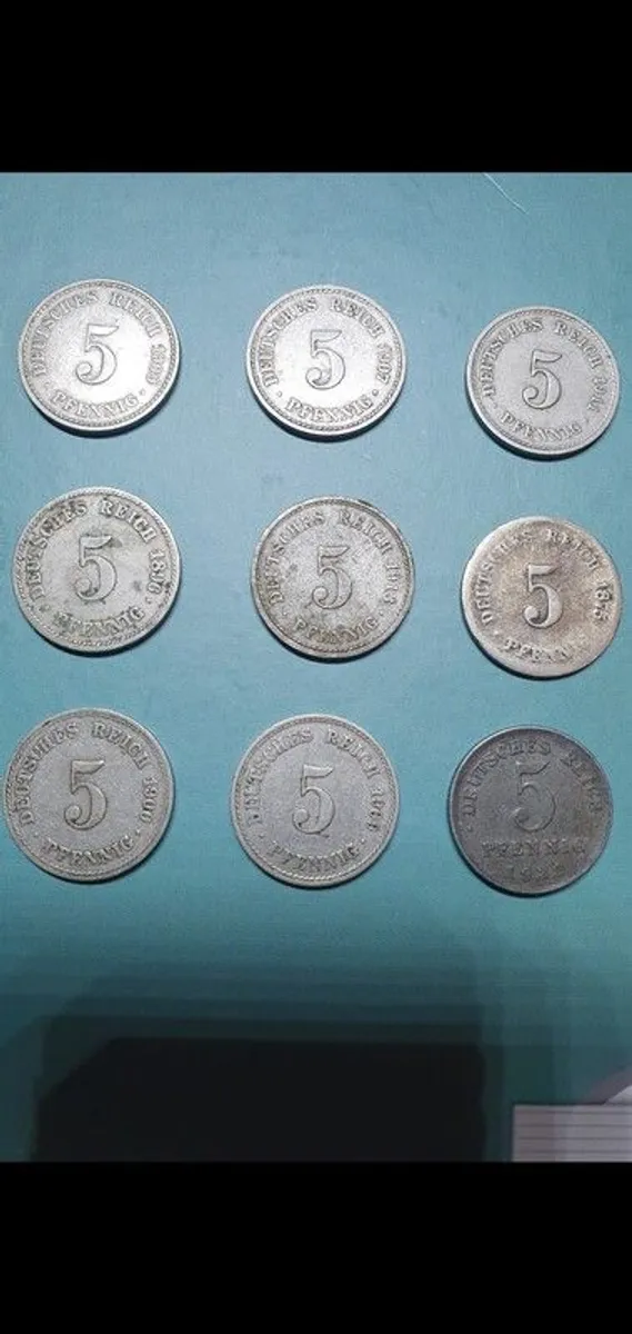 Old German Coins - Image 3