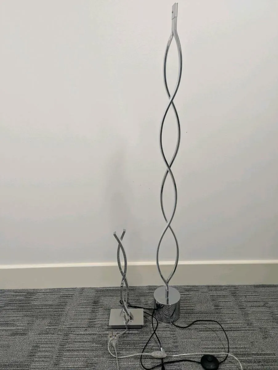Modern LED floor lamp & table lamp - Image 1