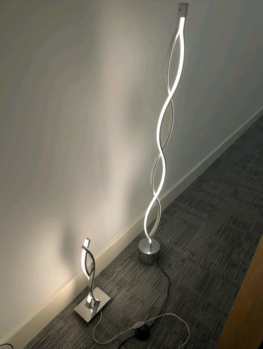 Modern LED floor lamp & table lamp - Image 2