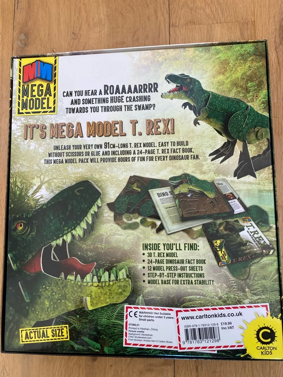 3D Trex jigsaw/ puzzle - Image 3