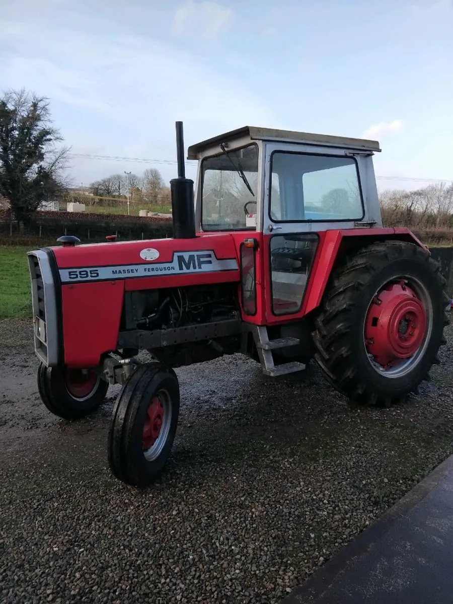 Massey ferguson 595.rare tractor. - Image 1