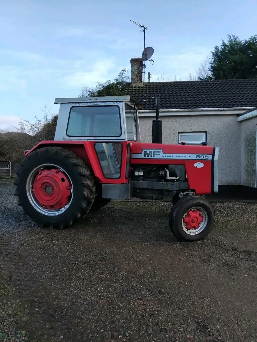 Massey ferguson 595.rare tractor. - Image 2