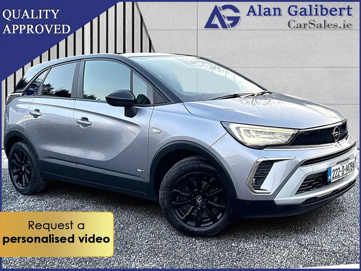 Opel Crossland X SRI  1.2 Petrol €69 PW - Image 1