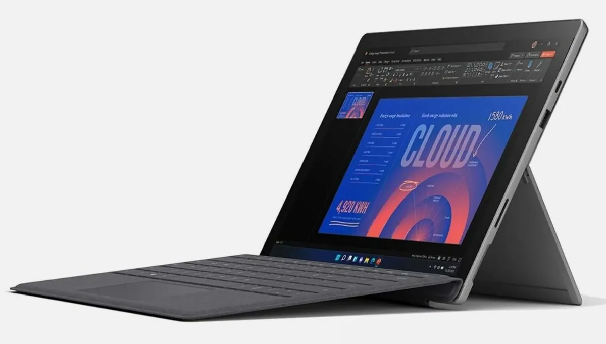 Surface Pro 7 Touch Black 12" Tablet i7 16GB 256GB - Image 1