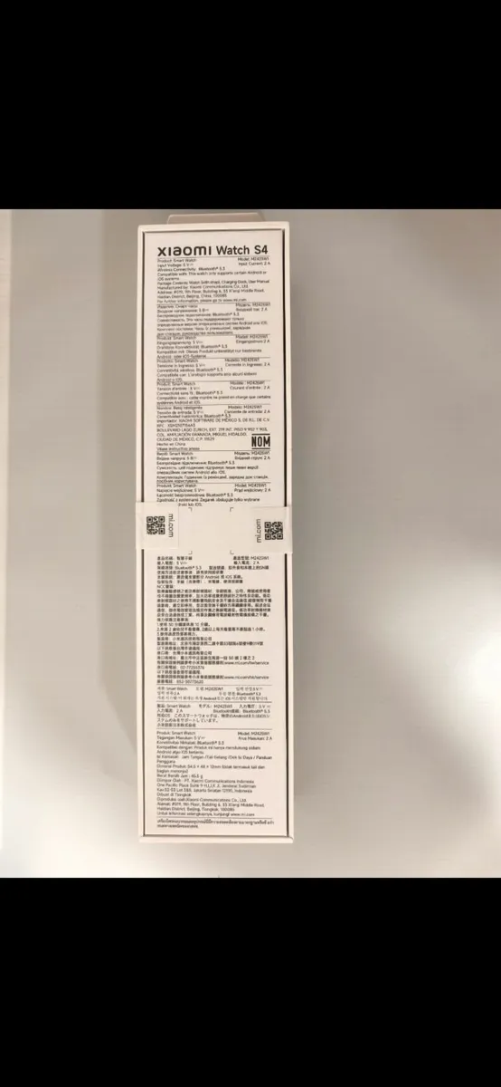 Xiaomi Watch S4 Black – BRAND NEW, SEALED - Image 3