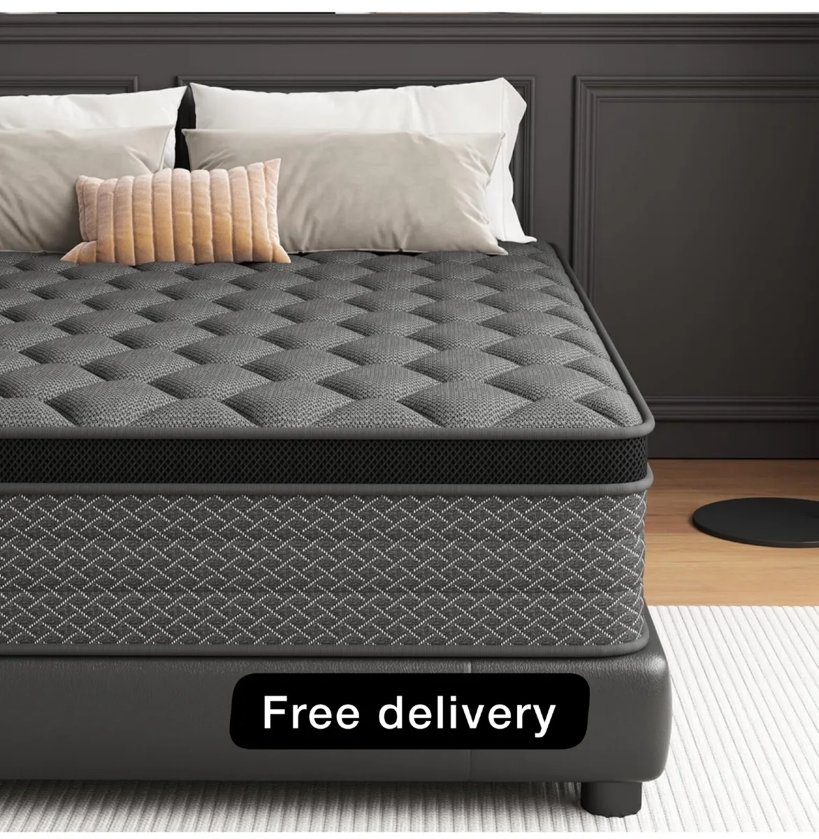 Single Mattress 3FT, 10 Inch Foam and Spring Hybri - Image 1