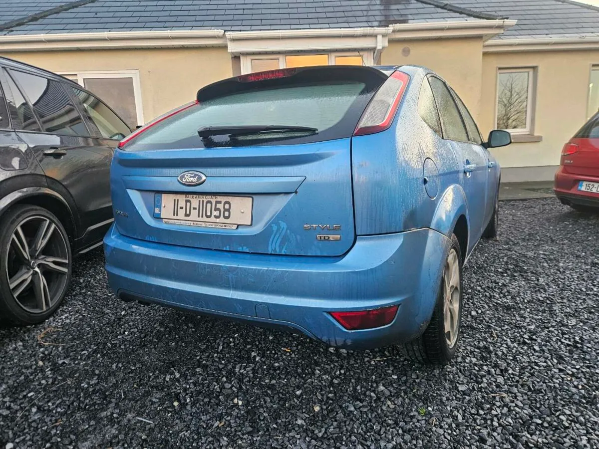 2011 FORD FOCUS WITH LONG NCT AND TAX 1.6 DIESEL - Image 3