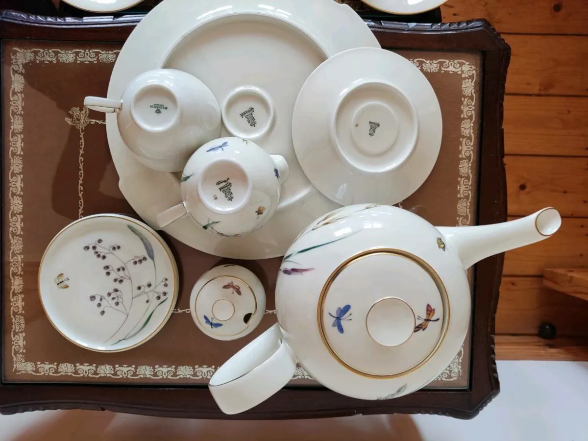 Tea set for 6.Germany Heinrich Selb Summer. 1960 - Image 2