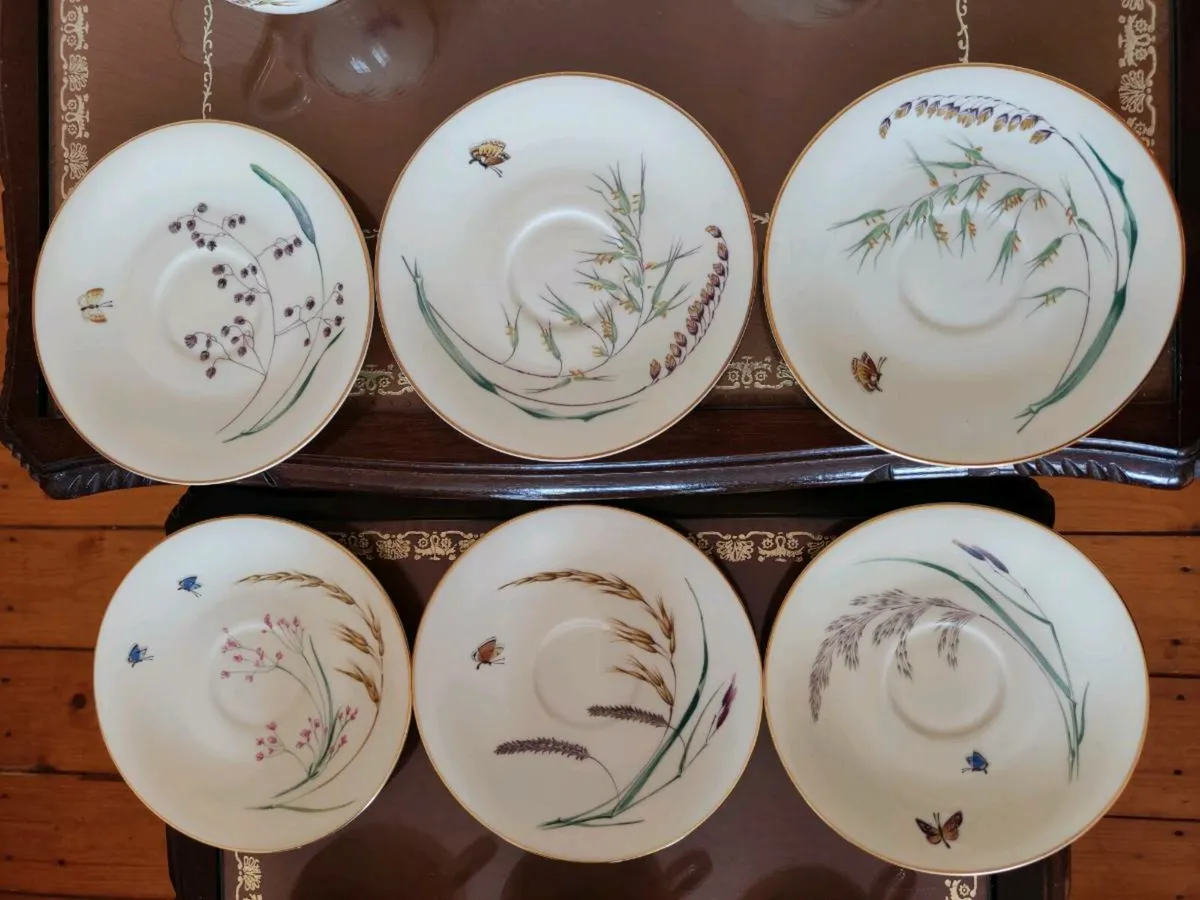 Tea set for 6.Germany Heinrich Selb Summer. 1960 - Image 3