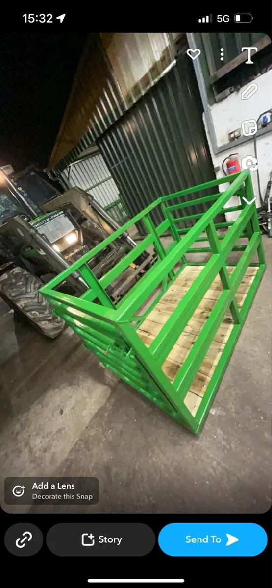 Heavy duty calf crate / Saftey cage - Image 4