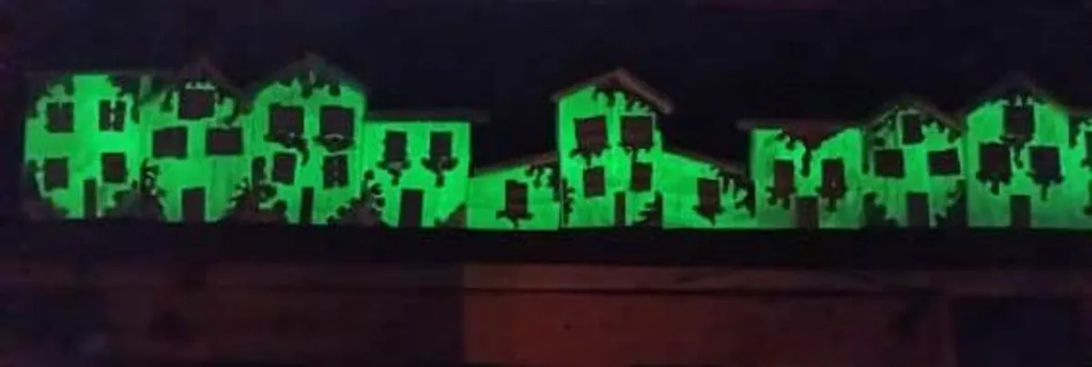 Rustic Fairy Glow Village / Display LONG - Image 2