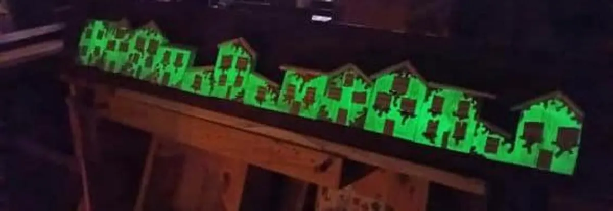 Rustic Fairy Glow Village / Display LONG - Image 3