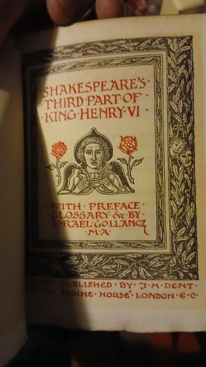 36 anitque books of Shakespeare plays - Image 4