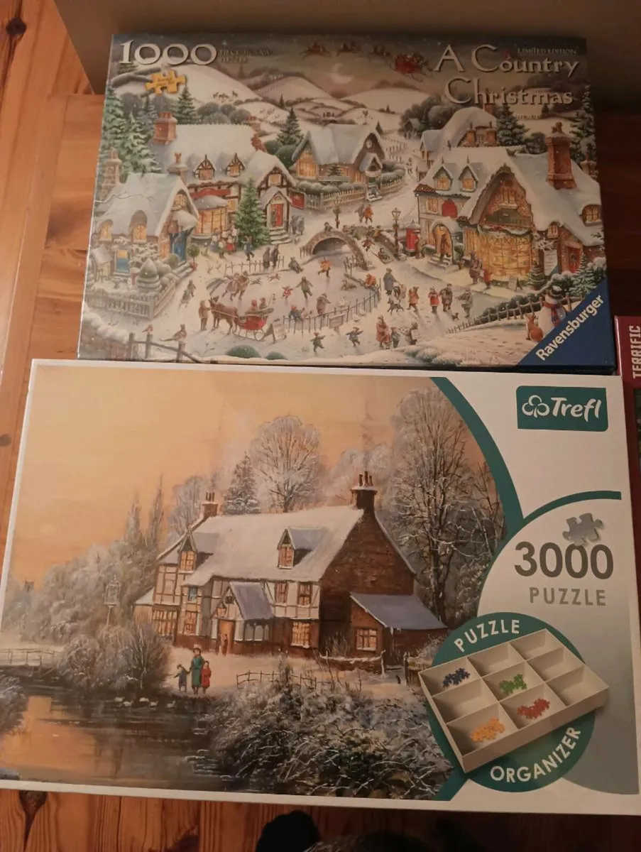 Puzzles all new, lovely gift for Christmas - Image 3